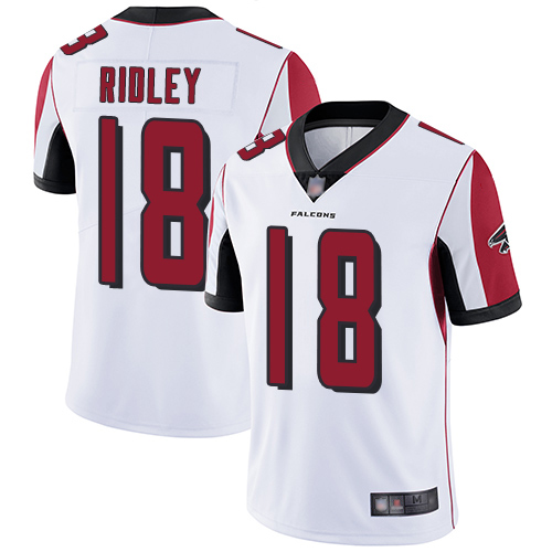 Atlanta Falcons Limited White Men Calvin Ridley Road Jersey NFL Football #18 Vapor Untouchable